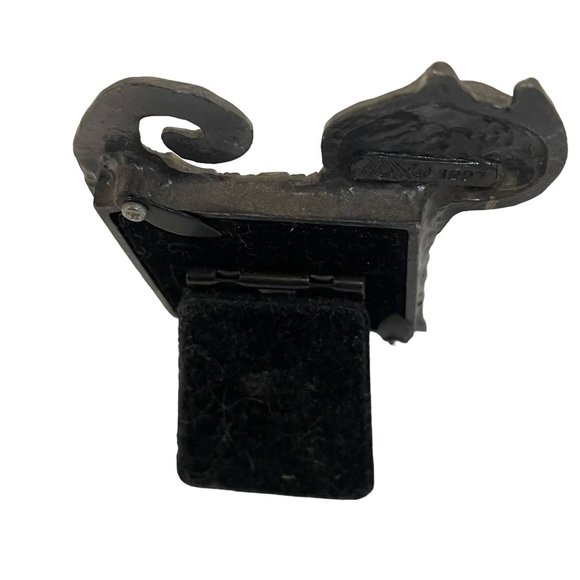 Vintage Cat Standing Metal Photo Frame Silver - Picture 5 of 7